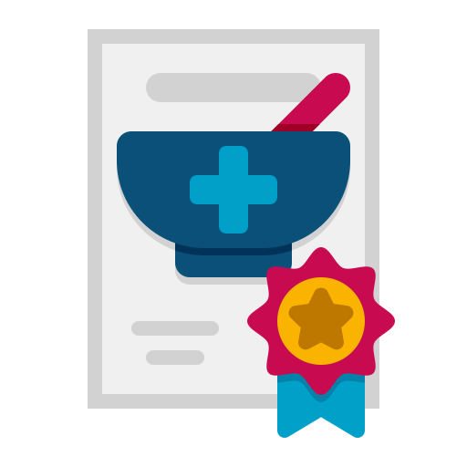 Medical certificate Flaticons Flat icon