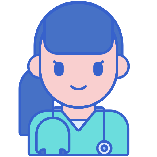 enfermero Flaticons Lineal Color icono