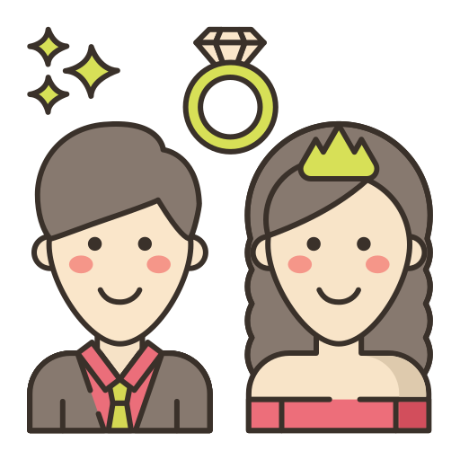 engagement Flaticons Lineal Color icon