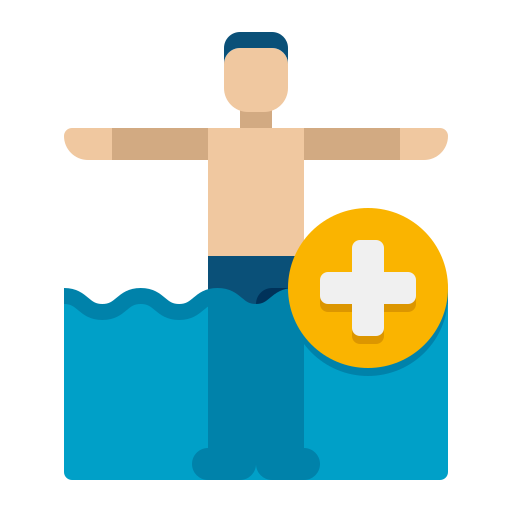 idroterapia Flaticons Flat icona