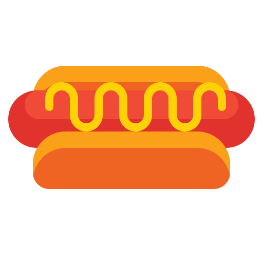 hot-dog Flaticons Flat Icône