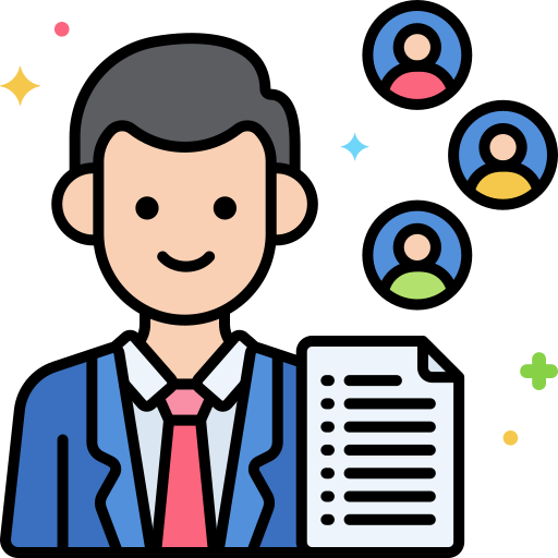 Public relations Flaticons Lineal Color icon