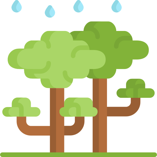 las deszczowy Special Flat ikona