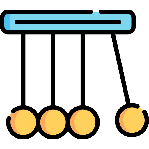la cuna de newton Special Lineal color icono