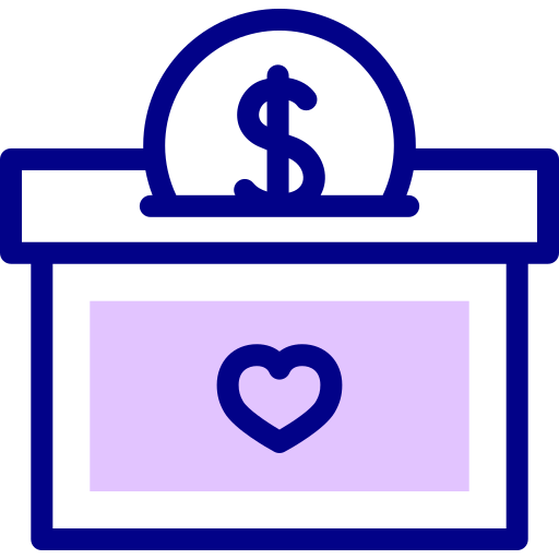 Donation Detailed Mixed Lineal color icon