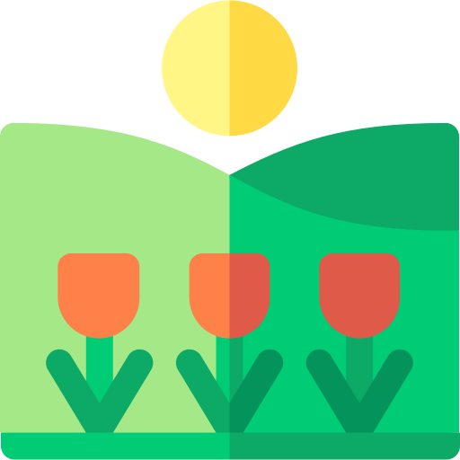 tulipany Basic Rounded Flat ikona