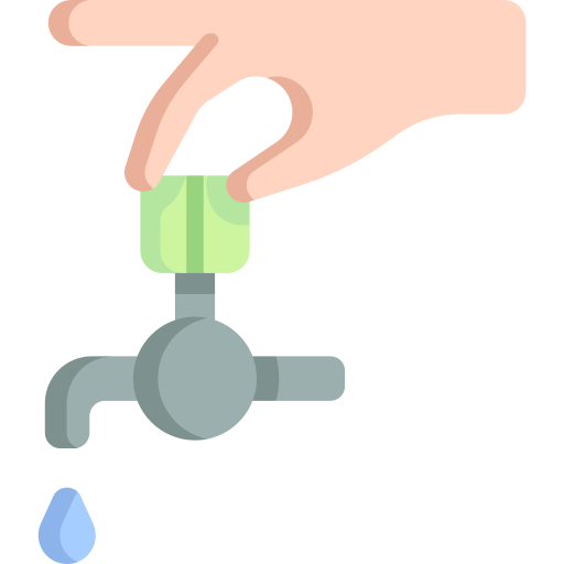 ahorrar agua Special Flat icono