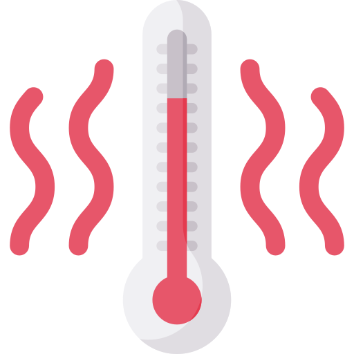 temperatura caliente Special Flat icono