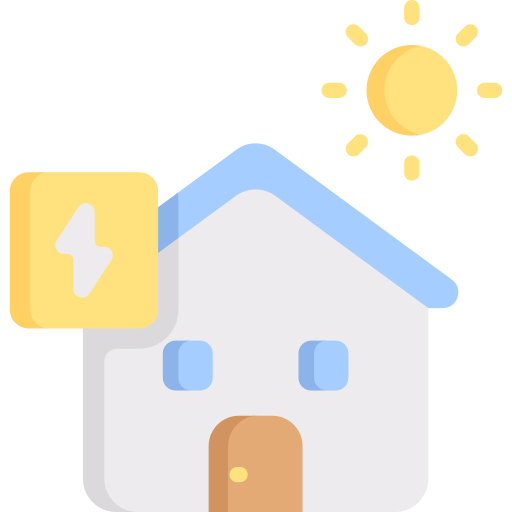 casa solar Special Flat icono