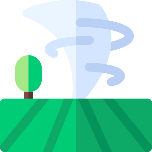 폭풍 Basic Rounded Flat icon