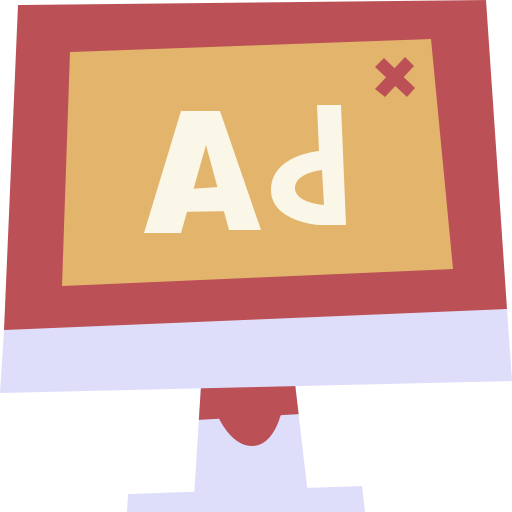 Ad Cartoon Flat icon