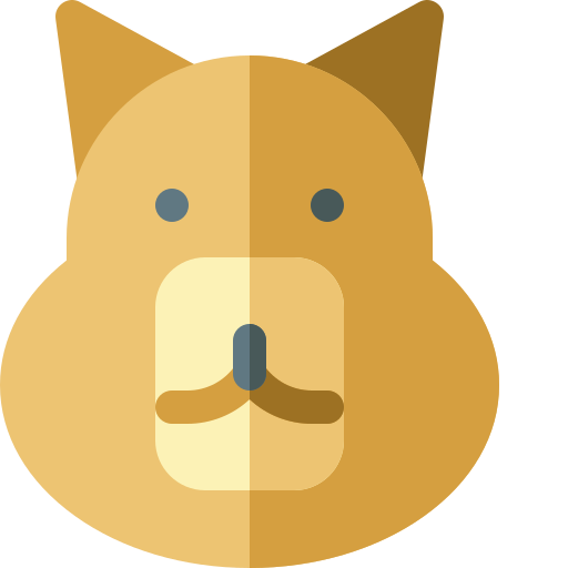 kapibara Basic Rounded Flat ikona