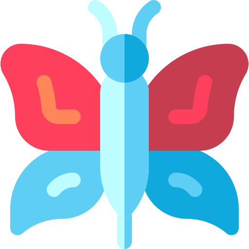 schmetterling Basic Rounded Flat icon