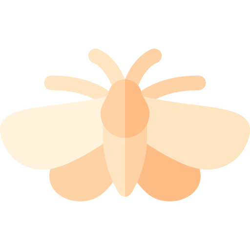 Moth Basic Rounded Flat icon