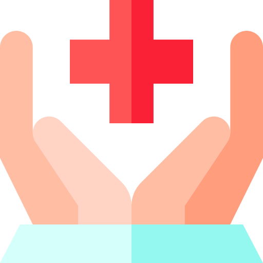 atención médica Basic Straight Flat icono