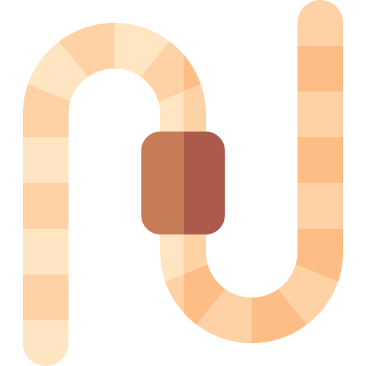 Earthworm Basic Rounded Flat icon