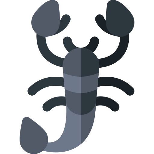 Скорпион Basic Rounded Flat иконка