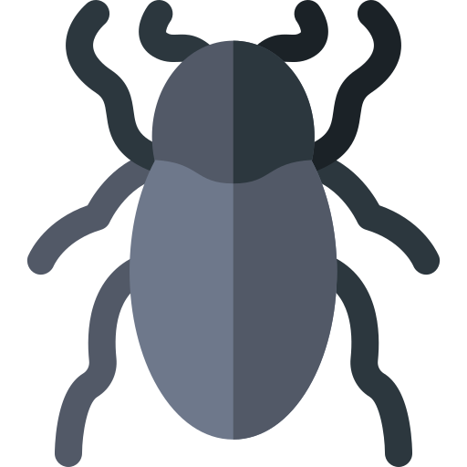 scarabée Basic Rounded Flat Icône