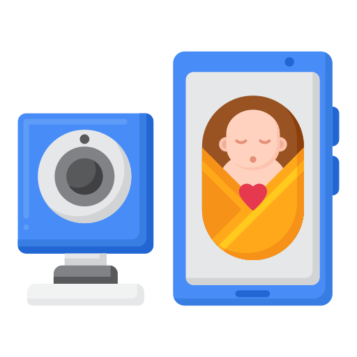 Baby monitor Flaticons Flat icon