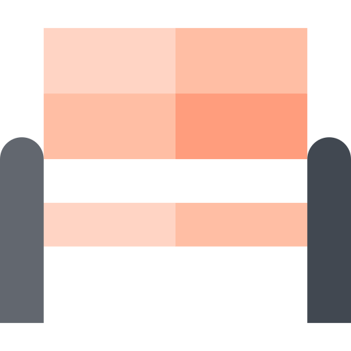 ベンチ Basic Straight Flat icon