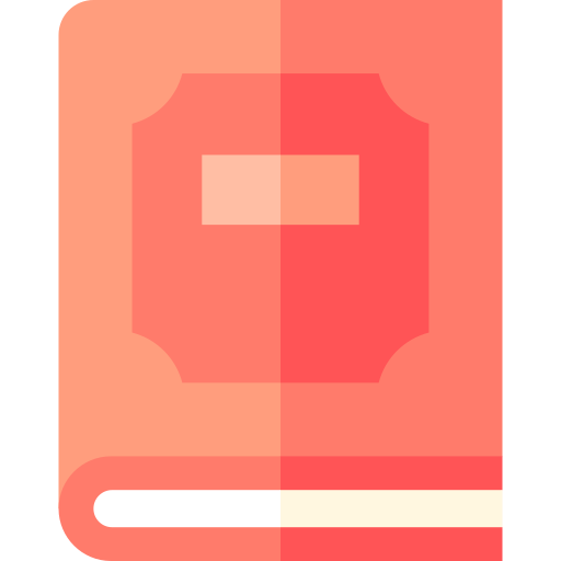 buch Basic Straight Flat icon