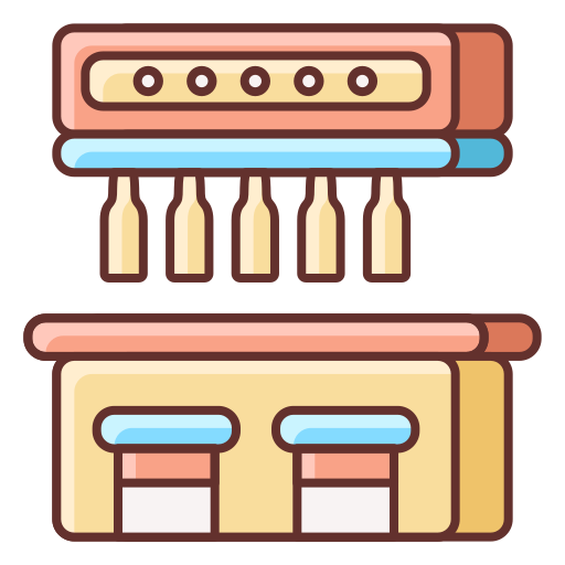 kneipe Flaticons Lineal Color icon