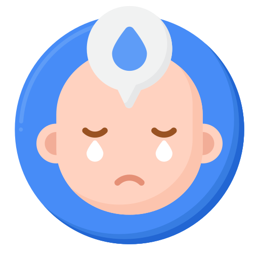 Crying baby Flaticons Flat icon
