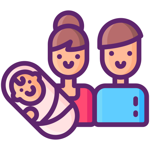 familie Flaticons Lineal Color icoon