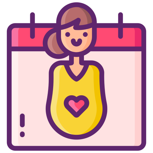 Maternity Flaticons Lineal Color icon