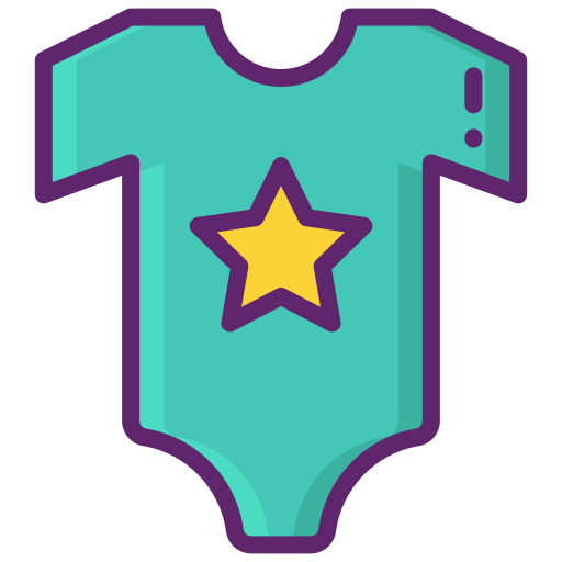 onesie Flaticons Lineal Color icoon