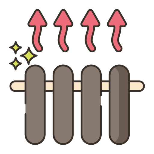 Heating Flaticons Lineal Color icon