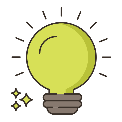 Light bulb Flaticons Lineal Color icon