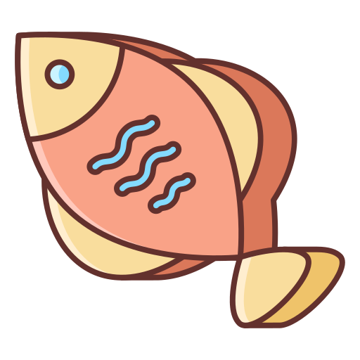 fische Flaticons Lineal Color icon