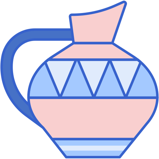 vase Flaticons Lineal Color icon