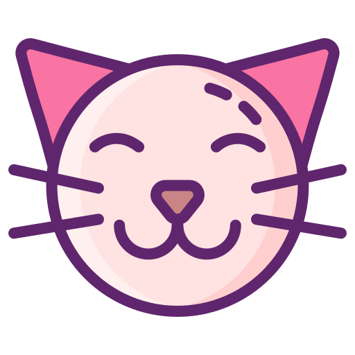 gatto Flaticons Lineal Color icona