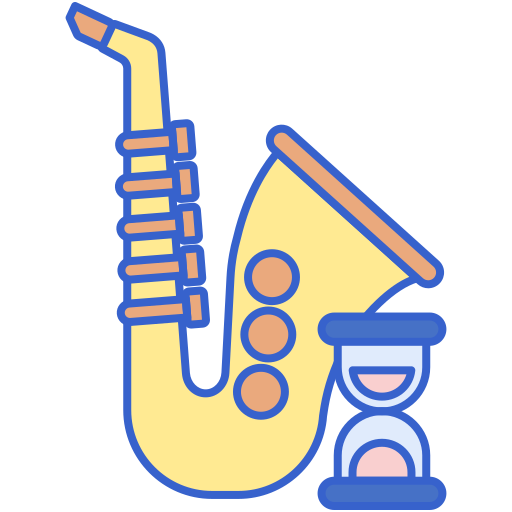 jazz Flaticons Lineal Color Ícone
