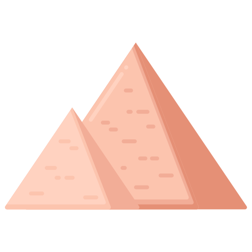 pyramide Flaticons Flat Icône