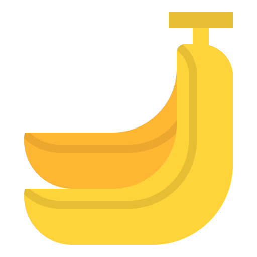 banan Iconixar Flat ikona