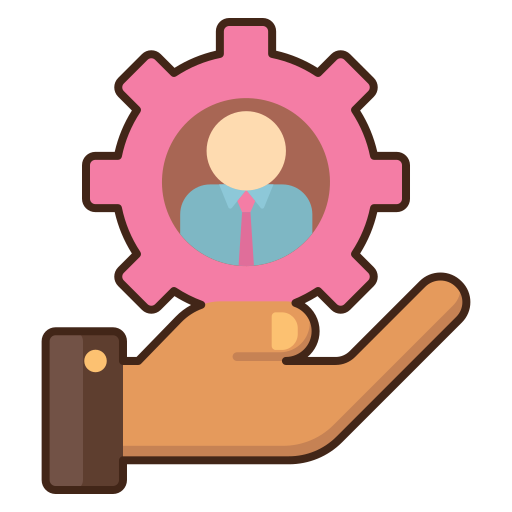 management Flaticons Lineal Color icon