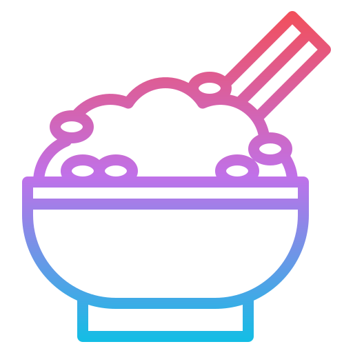 ryż Iconixar Gradient ikona