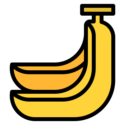 Banana Iconixar Lineal Color icon