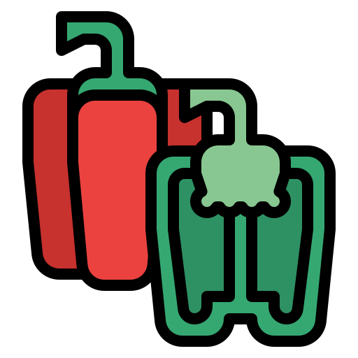 Bell pepper Iconixar Lineal Color icon