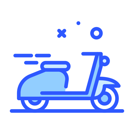 scooter Darius Dan Blue icono