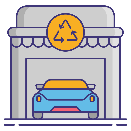 Cars Flaticons Lineal Color icon