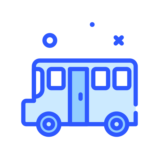Автобус Darius Dan Blue иконка