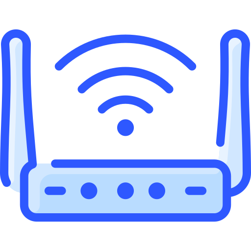 wlan router Vitaliy Gorbachev Blue icon