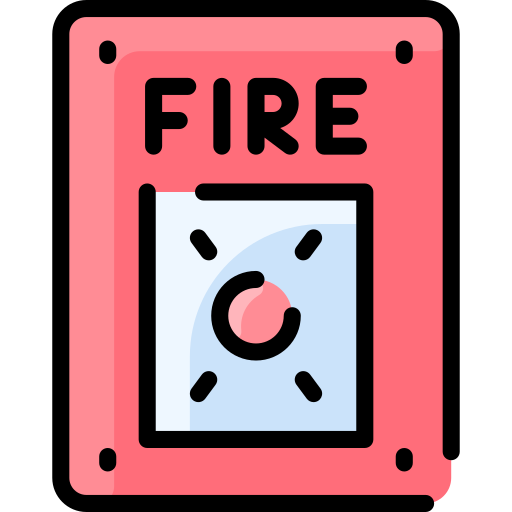 Fire alarm Vitaliy Gorbachev Lineal Color icon