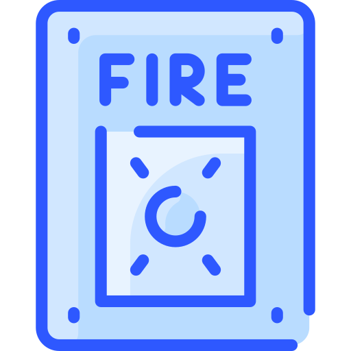 alarma de incendios Vitaliy Gorbachev Blue icono