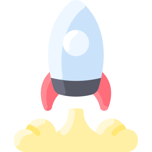 Rocket Vitaliy Gorbachev Flat icon
