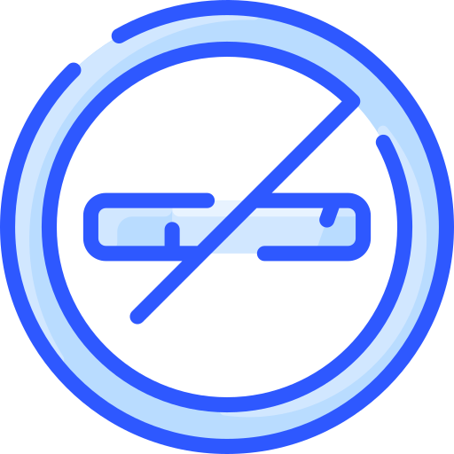 No smoking Vitaliy Gorbachev Blue icon